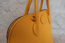 画像をギャラリービューアに読み込む, HERMES/エルメス ボリード35 クシュベル ジョーヌ □A刻印 ショルダーバッグ 800020121