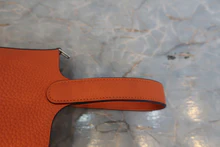 画像をギャラリービューアに読み込む, HERMES/エルメス ピコタンロックPM トリヨンクレマンス オレンジポピー A刻印 ハンドバッグ 800010088