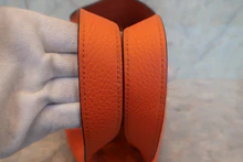 画像をギャラリービューアに読み込む, HERMES/エルメス ピコタンロックPM トリヨンクレマンス オレンジポピー A刻印 ハンドバッグ 800010088