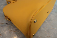 画像をギャラリービューアに読み込む, HERMES/エルメス ボリード35 クシュベル ジョーヌ □A刻印 ショルダーバッグ 800020121