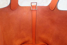 画像をギャラリービューアに読み込む, HERMES/エルメス ピコタンロックPM トリヨンクレマンス オレンジポピー A刻印 ハンドバッグ 800010088