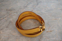 画像をギャラリービューアに読み込む, HERMES/エルメス ボリード35 クシュベル ジョーヌ □A刻印 ショルダーバッグ 800020121