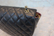 画像をギャラリービューアに読み込む, CHANEL/シャネル マトラッセデカココチェーンショルダーバッグ ラムスキン ブラック/ゴールド金具 ショルダーバッグ 800040043
