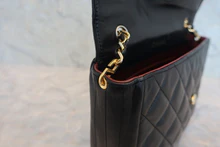 画像をギャラリービューアに読み込む, CHANEL/シャネル マトラッセデカココチェーンショルダーバッグ ラムスキン ブラック/ゴールド金具 ショルダーバッグ 800040043
