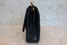 画像をギャラリービューアに読み込む, CHANEL/シャネル マトラッセチェーンショルダーバッグ ラムスキン ブラック/ゴールド金具 ショルダーバッグ 800040040
