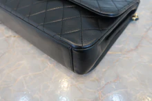 画像をギャラリービューアに読み込む, CHANEL/シャネル マトラッセチェーンショルダーバッグ ラムスキン ブラック/ゴールド金具 ショルダーバッグ 800040040