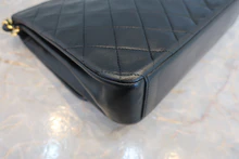 画像をギャラリービューアに読み込む, CHANEL/シャネル マトラッセチェーンショルダーバッグ ラムスキン ブラック/ゴールド金具 ショルダーバッグ 800040040