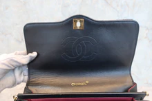 画像をギャラリービューアに読み込む, CHANEL/シャネル マトラッセチェーンショルダーバッグ ラムスキン ブラック/ゴールド金具 ショルダーバッグ 800040040
