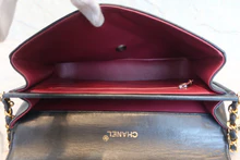 画像をギャラリービューアに読み込む, CHANEL/シャネル マトラッセチェーンショルダーバッグ ラムスキン ブラック/ゴールド金具 ショルダーバッグ 800040040
