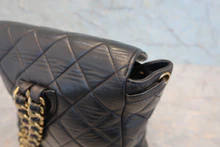 画像をギャラリービューアに読み込む, CHANEL/シャネル マトラッセチェーンリュック ラムスキン ブラック/ゴールド金具 リュック 800030206
