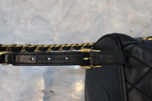 画像をギャラリービューアに読み込む, CHANEL/シャネル マトラッセチェーンリュック ラムスキン ブラック/ゴールド金具 リュック 800030206