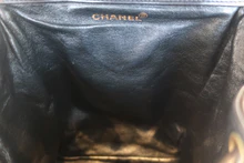 画像をギャラリービューアに読み込む, CHANEL/シャネル マトラッセチェーンリュック ラムスキン ブラック/ゴールド金具 リュック 800030206
