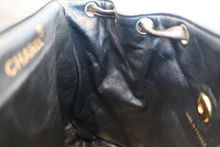 画像をギャラリービューアに読み込む, CHANEL/シャネル マトラッセチェーンリュック ラムスキン ブラック/ゴールド金具 リュック 800030206
