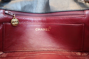 CHANEL/シャネル ダイアナマトラッセチェーンショルダーバッグ ラムスキン ブラック/ゴールド金具 ショルダーバッグ 600120218