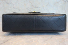 画像をギャラリービューアに読み込む, CHANEL/シャネル 中マトラッセシングルフラップWチェーンショルダーバッグ ラムスキン ブラック/ゴールド金具 ショルダーバッグ 800040030