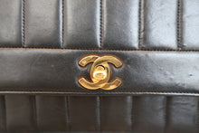 Load image into Gallery viewer, CHANEL Mademoiselle chain shoulder bag Lambskin Black/Gold hadware Shoulder bag 600120140
