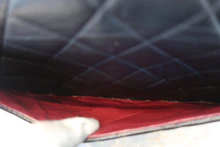 画像をギャラリービューアに読み込む, CHANEL/シャネル 中マトラッセシングルフラップWチェーンショルダーバッグ ラムスキン ブラック/ゴールド金具 ショルダーバッグ 800040030