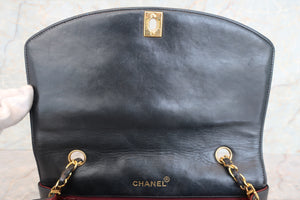 CHANEL/シャネル ダイアナマトラッセチェーンショルダーバッグ ラムスキン ブラック/ゴールド金具 ショルダーバッグ 600120233