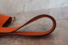 画像をギャラリービューアに読み込む, HERMES/エルメス ピコタンロックMM トリヨンクレマンス オレンジ □N刻印 ハンドバッグ 700100185