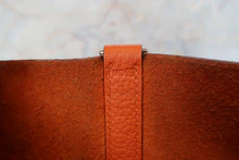 画像をギャラリービューアに読み込む, HERMES/エルメス ピコタンロックMM トリヨンクレマンス オレンジ □N刻印 ハンドバッグ 700100185