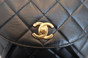 CHANEL/シャネル マトラッセチェーンリュック ラムスキン ブラック/ゴールド金具 リュック 600120226