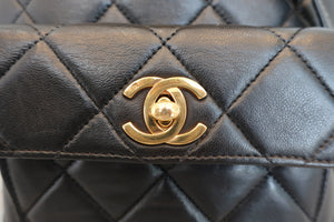 CHANEL/シャネル マトラッセチェーンリュック ラムスキン ブラック/ゴールド金具 リュック 600120226