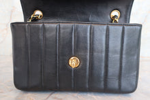 Load image into Gallery viewer, CHANEL Mademoiselle chain shoulder bag Lambskin Black/Gold hadware Shoulder bag 600120140
