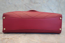 画像をギャラリービューアに読み込む, CHANEL/シャネル Vステッチシングルフラップチェーンショルダーバッグ ラムスキン ピンク/ゴールド金具 ショルダーバッグ 500100055
