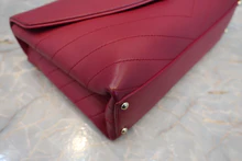 画像をギャラリービューアに読み込む, CHANEL/シャネル Vステッチシングルフラップチェーンショルダーバッグ ラムスキン ピンク/ゴールド金具 ショルダーバッグ 500100055
