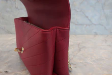 画像をギャラリービューアに読み込む, CHANEL/シャネル Vステッチシングルフラップチェーンショルダーバッグ ラムスキン ピンク/ゴールド金具 ショルダーバッグ 500100055
