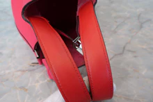 画像をギャラリービューアに読み込む, HERMES／エルメス ピコタンロックエクラＰＭ トリヨンクレマンス/ヴォースイフト ローズメキシコ/ルージュクー Y刻印 ハンドバッグ 700100202
