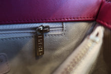 画像をギャラリービューアに読み込む, CHANEL/シャネル Vステッチシングルフラップチェーンショルダーバッグ ラムスキン ピンク/ゴールド金具 ショルダーバッグ 500100055