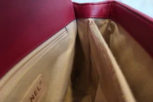 画像をギャラリービューアに読み込む, CHANEL/シャネル Vステッチシングルフラップチェーンショルダーバッグ ラムスキン ピンク/ゴールド金具 ショルダーバッグ 500100055
