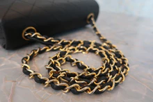 画像をギャラリービューアに読み込む, CHANEL/シャネル ミニマトラッセシングルフラップチェーンショルダーバッグ ラムスキン ブラック/ゴールド金具 ショルダーバッグ 800020201