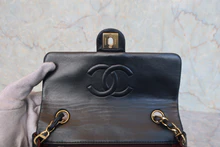 画像をギャラリービューアに読み込む, CHANEL/シャネル ミニマトラッセシングルフラップチェーンショルダーバッグ ラムスキン ブラック/ゴールド金具 ショルダーバッグ 800020201
