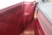 画像をギャラリービューアに読み込む, CHANEL/シャネル ミニマトラッセシングルフラップチェーンショルダーバッグ ラムスキン ブラック/ゴールド金具 ショルダーバッグ 800020201