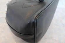 画像をギャラリービューアに読み込む, CHANEL/シャネル ココマーク巾着チェーンショルダーバッグ キャビアスキン ブラック/ゴールド金具 ショルダーバッグ 800020271