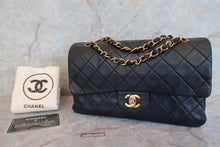 將圖片載入圖庫檢視器 CHANEL/シャネル マトラッセWフラップWチェーンショルダーバッグ ラムスキン ブラック/ゴールド金具 ショルダーバッグ 600120174
