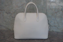 画像をギャラリービューアに読み込む, HERMES／エルメス ボリード1923 トリヨンクレマンス ホワイト □K刻印 ハンドバッグ 800040031
