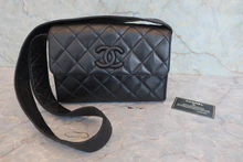 画像をギャラリービューアに読み込む, CHANEL/シャネル マトラッセショルダーバッグ ラムスキン ブラック/ゴールド金具 ショルダーバッグ 800030024