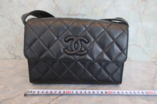 画像をギャラリービューアに読み込む, CHANEL/シャネル マトラッセショルダーバッグ ラムスキン ブラック/ゴールド金具 ショルダーバッグ 800030024
