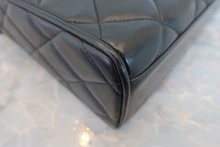 画像をギャラリービューアに読み込む, CHANEL/シャネル マトラッセショルダーバッグ ラムスキン ブラック/ゴールド金具 ショルダーバッグ 800030024
