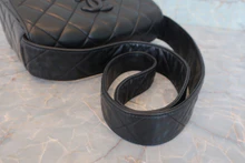 画像をギャラリービューアに読み込む, CHANEL/シャネル マトラッセショルダーバッグ ラムスキン ブラック/ゴールド金具 ショルダーバッグ 800030024