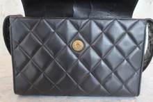 画像をギャラリービューアに読み込む, CHANEL/シャネル マトラッセショルダーバッグ ラムスキン ブラック/ゴールド金具 ショルダーバッグ 800030024
