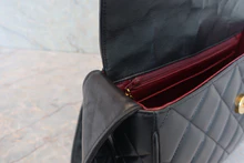 画像をギャラリービューアに読み込む, CHANEL/シャネル マトラッセショルダーバッグ ラムスキン ブラック/ゴールド金具 ショルダーバッグ 800030024