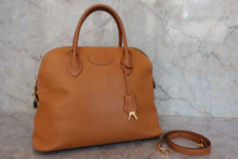 画像をギャラリービューアに読み込む, HERMES／エルメス ボリード35 ピグスキン ナチュラル 〇X刻印 ショルダーバッグ 800030075
