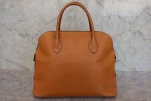 画像をギャラリービューアに読み込む, HERMES／エルメス ボリード35 ピグスキン ナチュラル 〇X刻印 ショルダーバッグ 800030075
