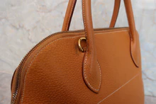 画像をギャラリービューアに読み込む, HERMES／エルメス ボリード35 ピグスキン ナチュラル 〇X刻印 ショルダーバッグ 800030075
