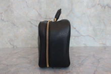 画像をギャラリービューアに読み込む, CHANEL/シャネル ココマークバニティ キャビアスキン ブラック/ゴールド金具 バニティ 800040041
