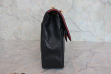 画像をギャラリービューアに読み込む, CHANEL/シャネル マトラッセバイカラーチェーンショルダーバッグ ラムスキン ブラック/レッド/ゴールド金具 ショルダーバッグ 800040047
